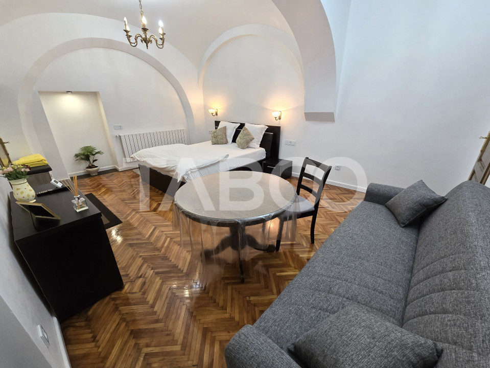 3 garsoniere functionale in regim hotelier in Centrul Istoric Sibiu