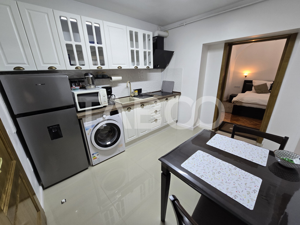 3 garsoniere functionale in regim hotelier in Centrul Istoric Sibiu