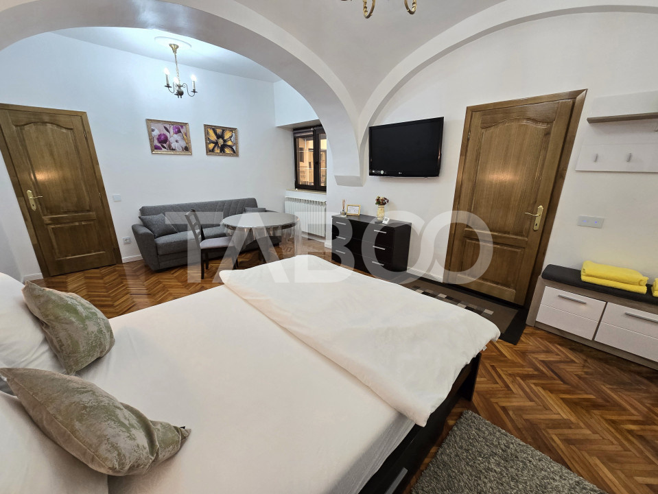 3 garsoniere functionale in regim hotelier in Centrul Istoric Sibiu