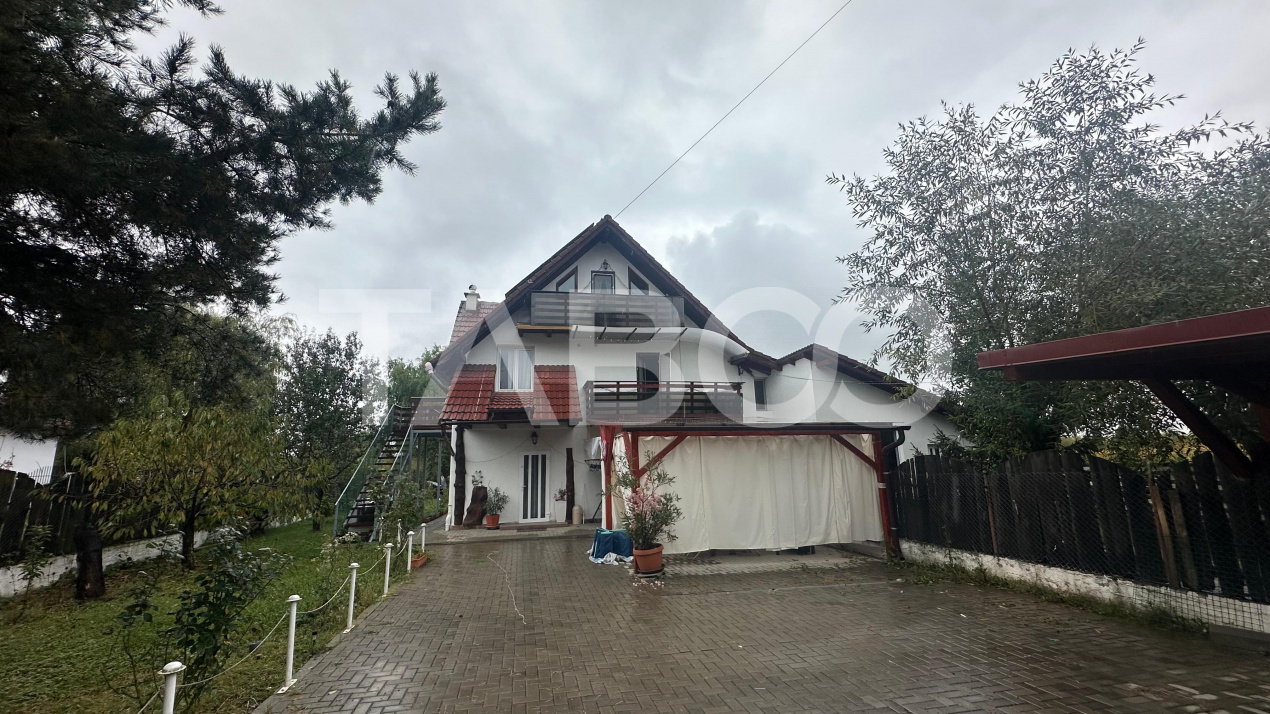 Apartament 100mpu 2 camere curte taxe incluse Poplaca sibiu 