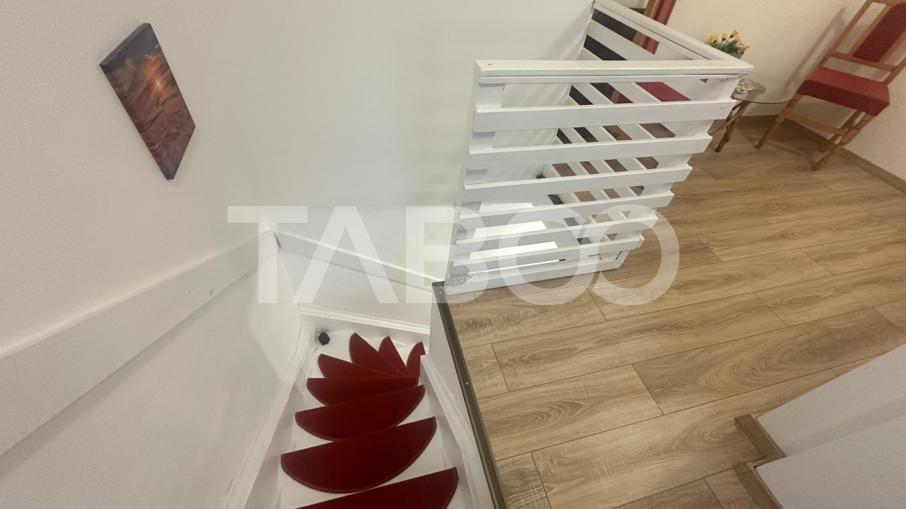 Apartament 100mpu 2 camere curte taxe incluse Poplaca sibiu 