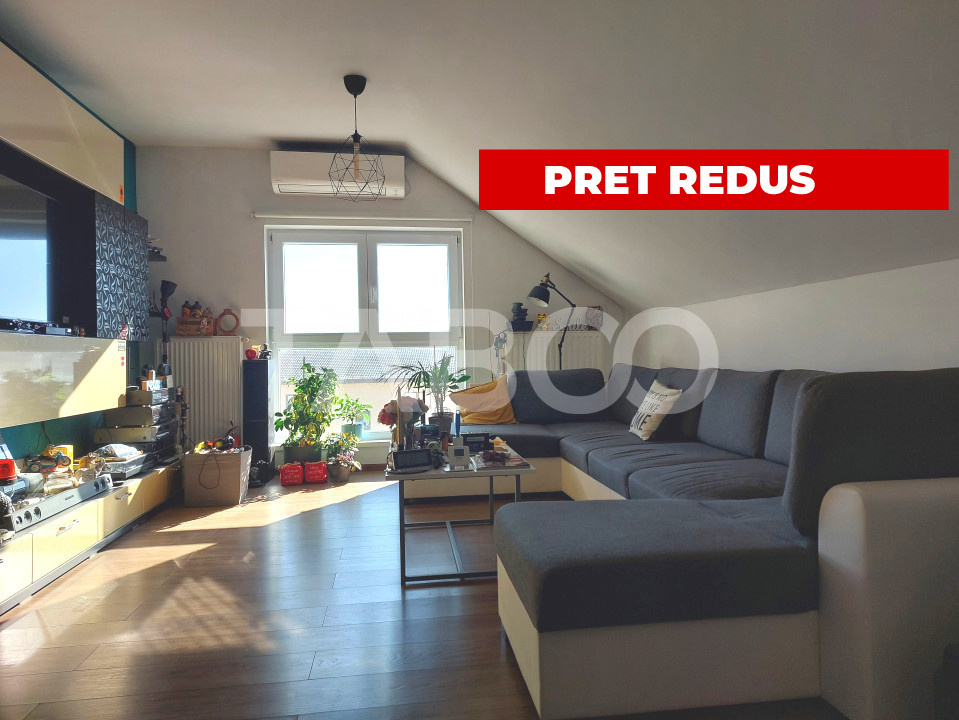 Apartament 118 mp 4 camere balcon pivnita loc parcare Piata Cluj Sibiu