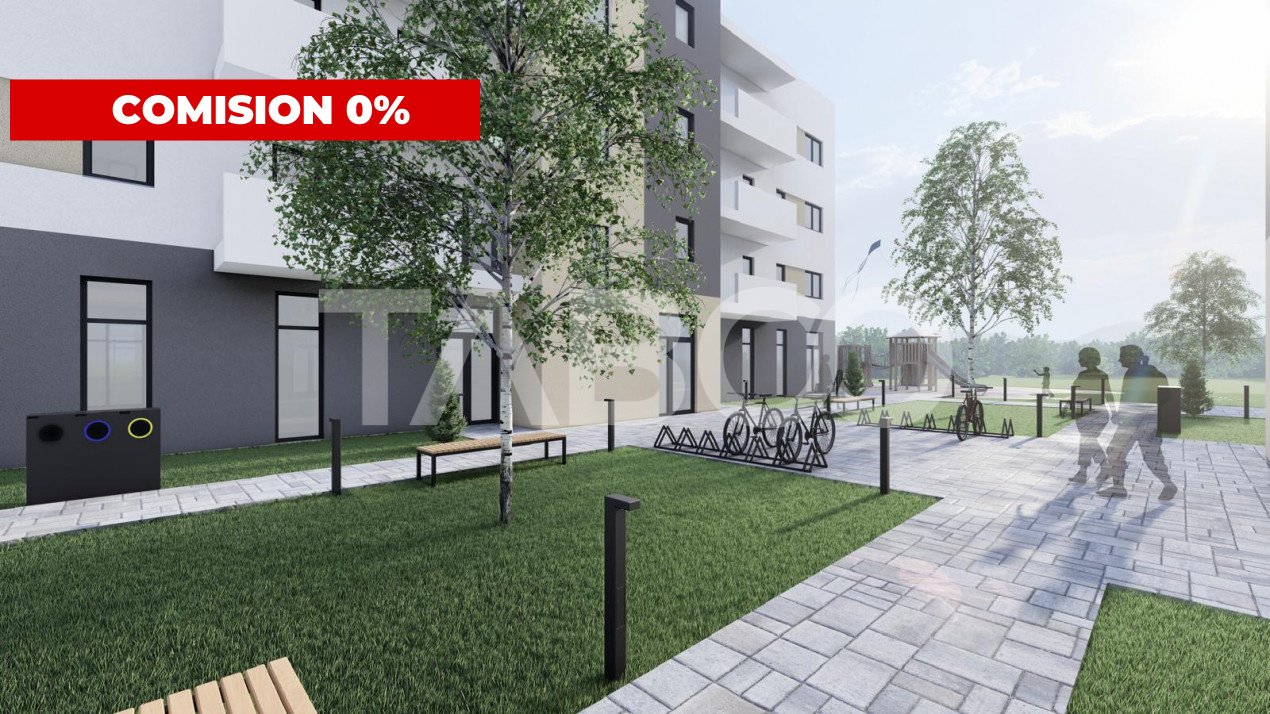 Apartament 2 bai  3 camere 69 mpu balcon 17 mp zona Terezian Sibiu