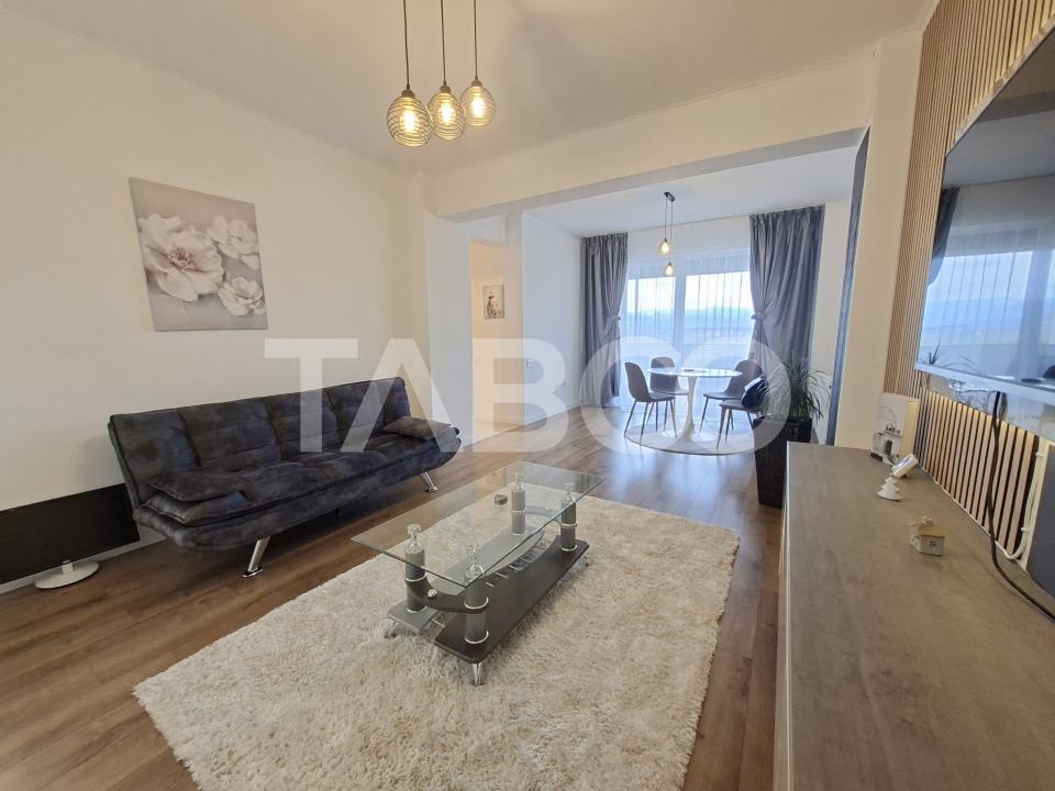 Apartament 2 camere 58 mpu mobilat si utilat premium Doamna Stanca