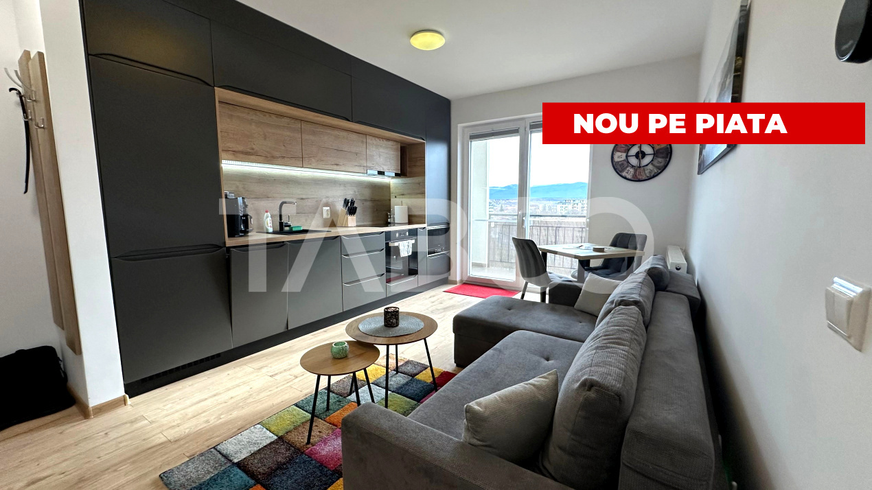 Apartament 2 camere balcon bloc cu lift loc de parcare Turnisor Sibiu