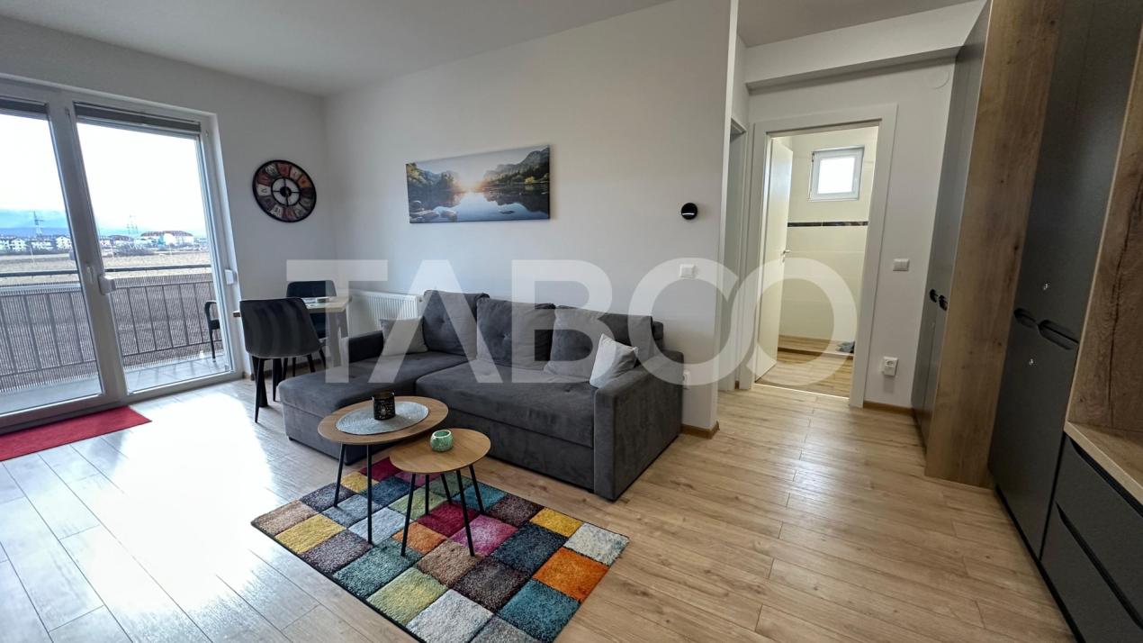 Apartament 2 camere balcon bloc cu lift loc de parcare Turnisor Sibiu