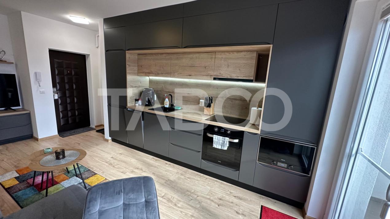 Apartament 2 camere balcon bloc cu lift loc de parcare Turnisor Sibiu