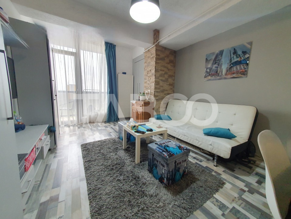 Apartament 2 camere balcon etaj intermediar 44mpu zona Doamna Stanca in Sibiu - Doamna Stanca