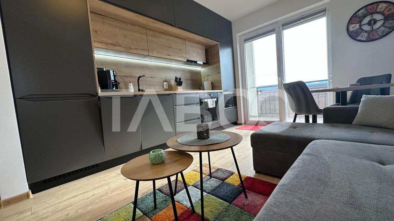 Apartament 2 camere balcon loc de parcare bloc cu lift Turnisor Sibiu