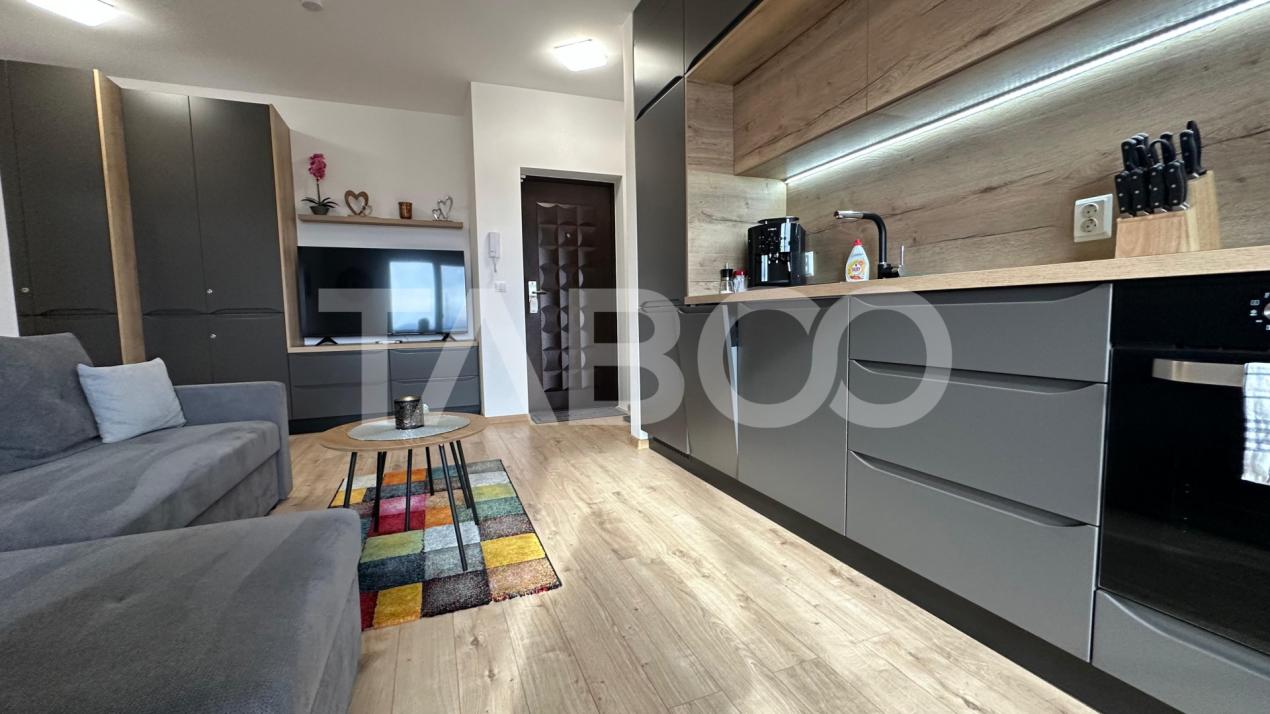 Apartament 2 camere bloc cu lift balcon loc de parcare Turnisor Sibiu