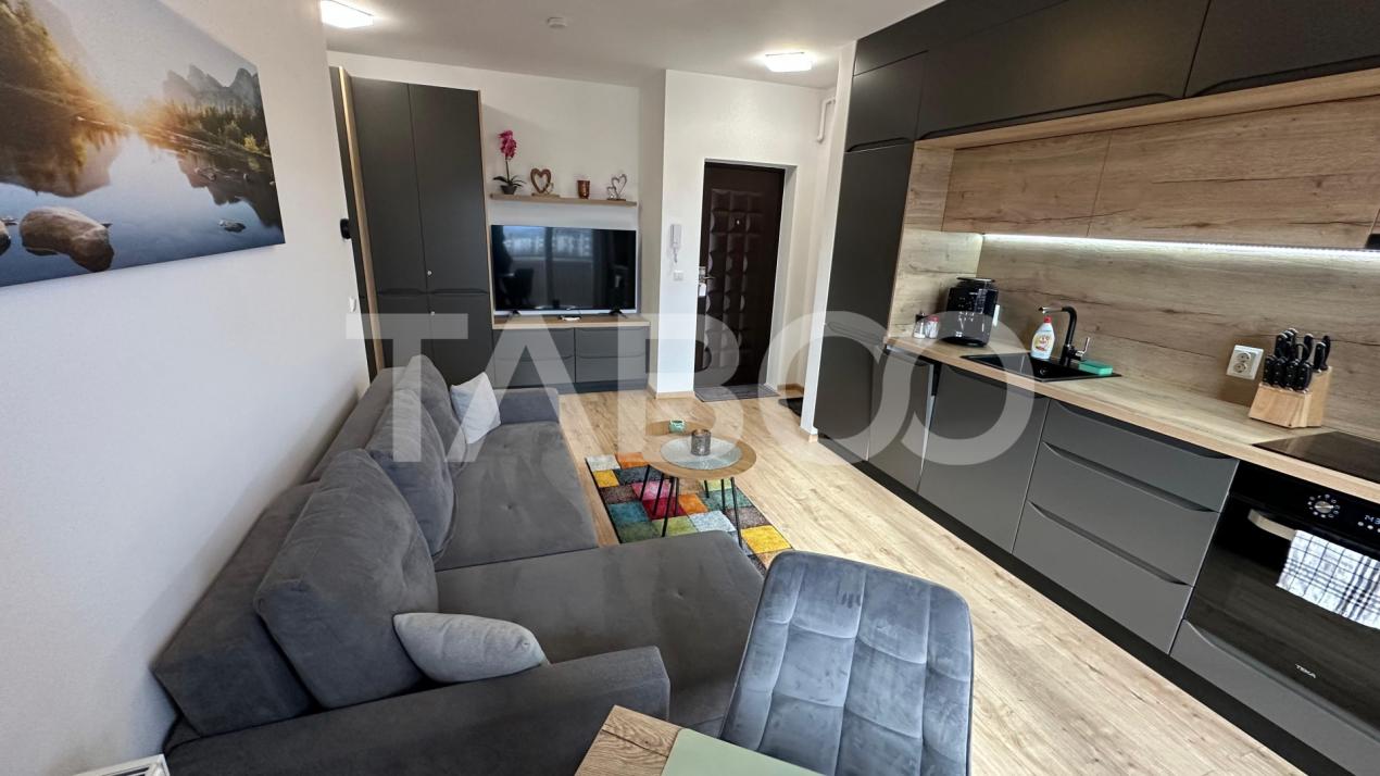 Apartament 2 camere bloc cu lift balcon loc de parcare Turnisor Sibiu