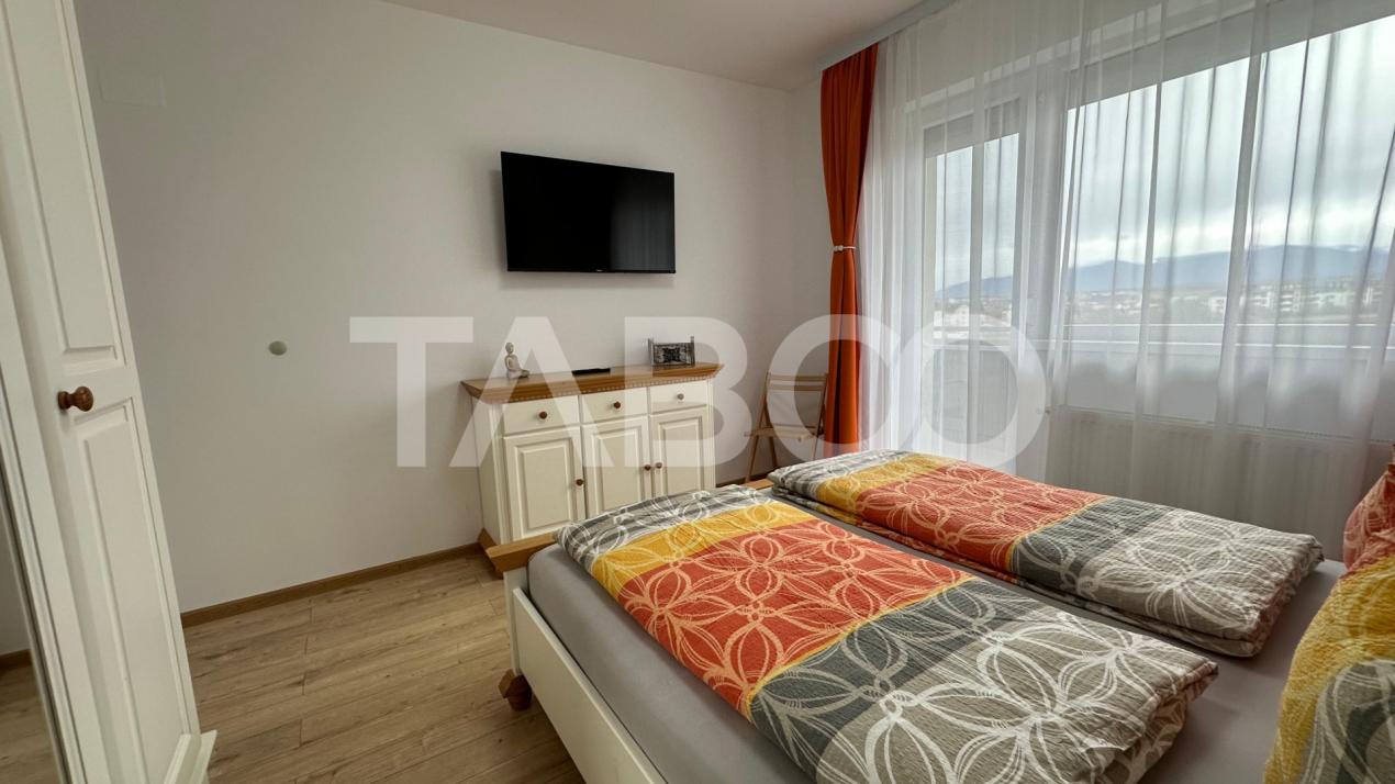 Apartament 2 camere bloc cu lift balcon loc de parcare Turnisor Sibiu