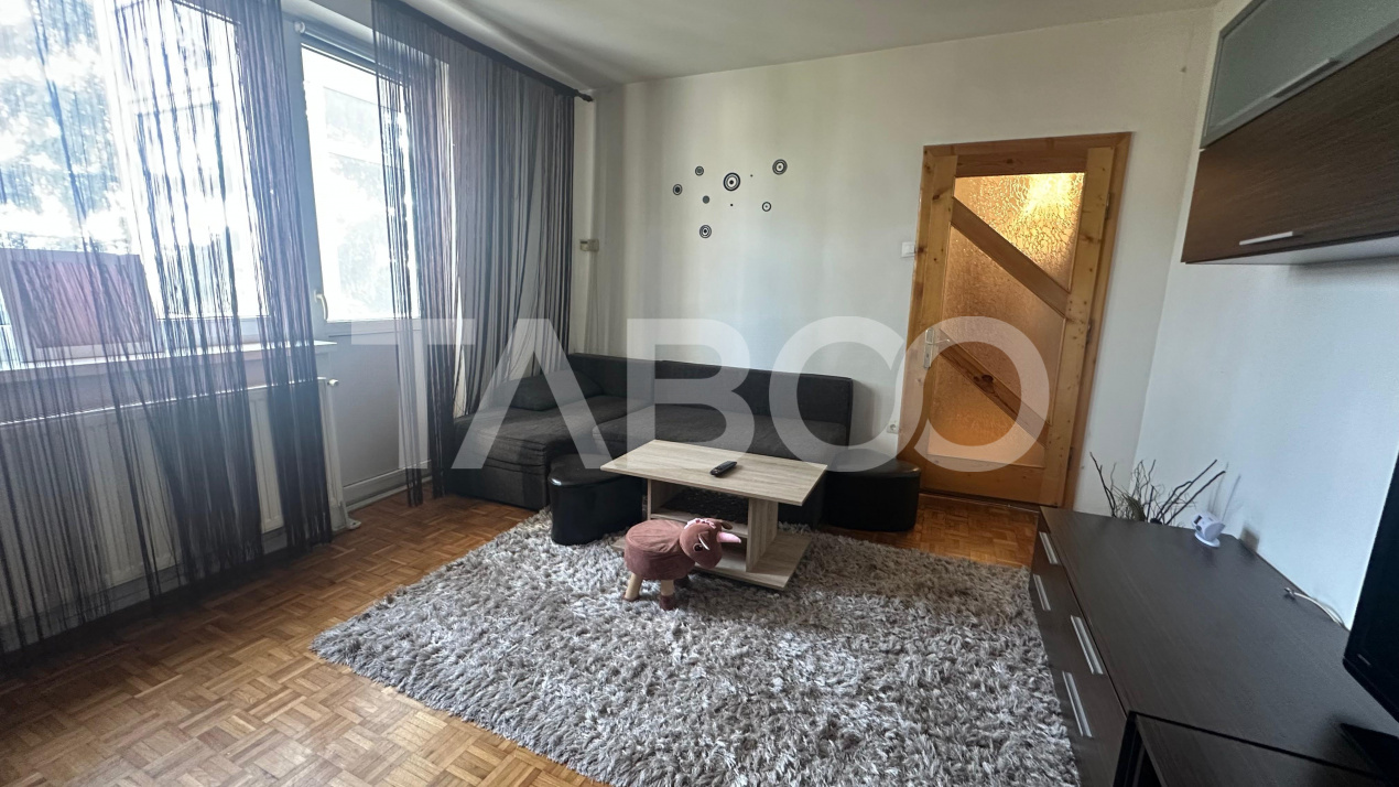 Apartament 2 camere cu balcon mobilat zona Mihai Viteazul Sibiu in Sibiu - Hipodromului