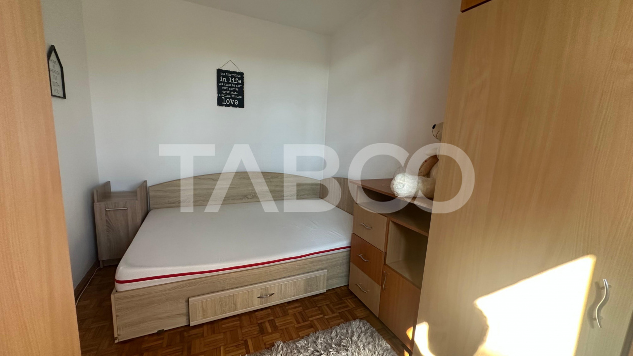 Apartament 2 camere cu balcon mobilat zona Mihai Viteazul Sibiu