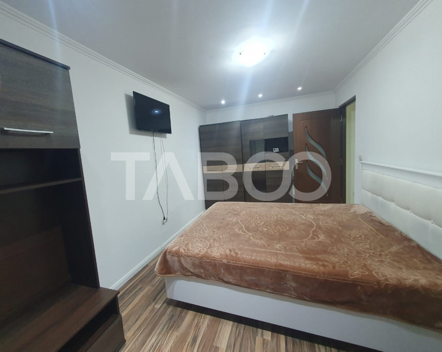 Apartament 2 camere de caramida renovat mobilat-utilat zona Negoiu