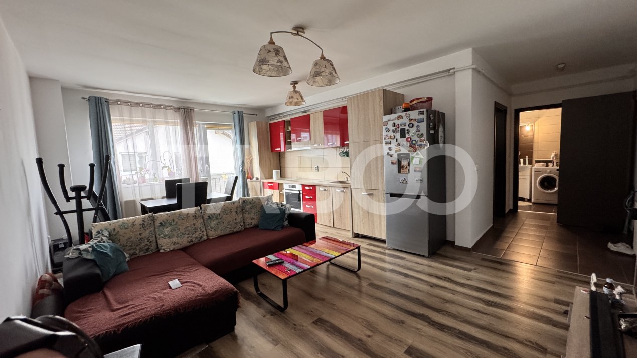 Apartament 2 camere de inchiriat 50mp mobilat utilat balcon Alma 
