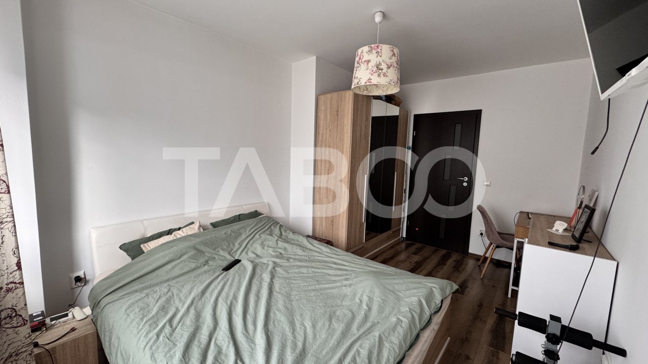 Apartament 2 camere de inchiriat 50mp mobilat utilat balcon Alma 