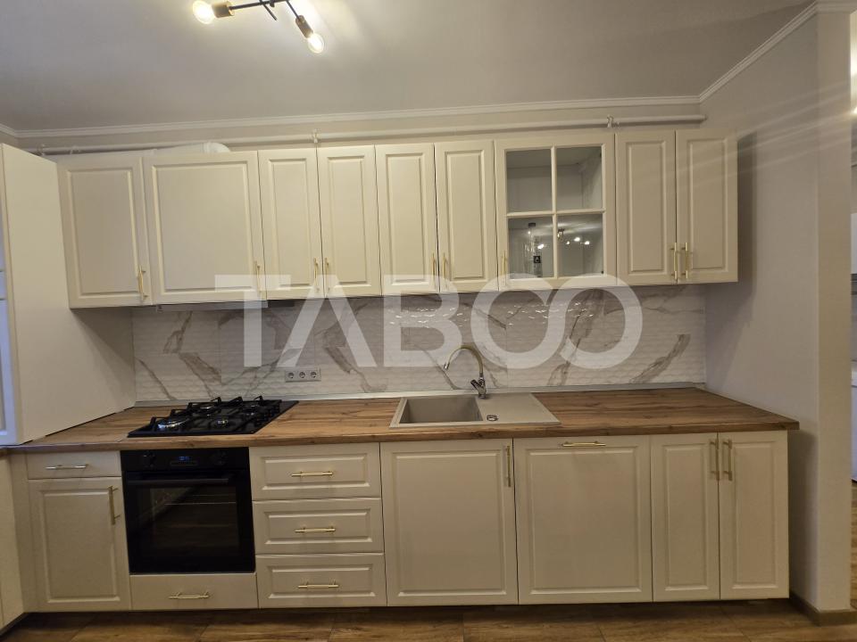 Apartament 2 camere de inchiriat decomandat 59mpu zona Turnisor Sibiu