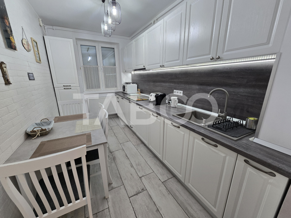 Apartament 2 camere de inchiriat mobilat modern pivnita Dioda Sibiu