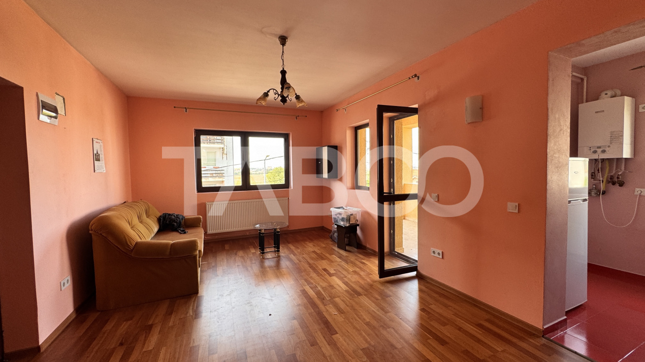 Apartament 2 camere de inchiriat mobilat utilat 50mp Tilisca Sibiu