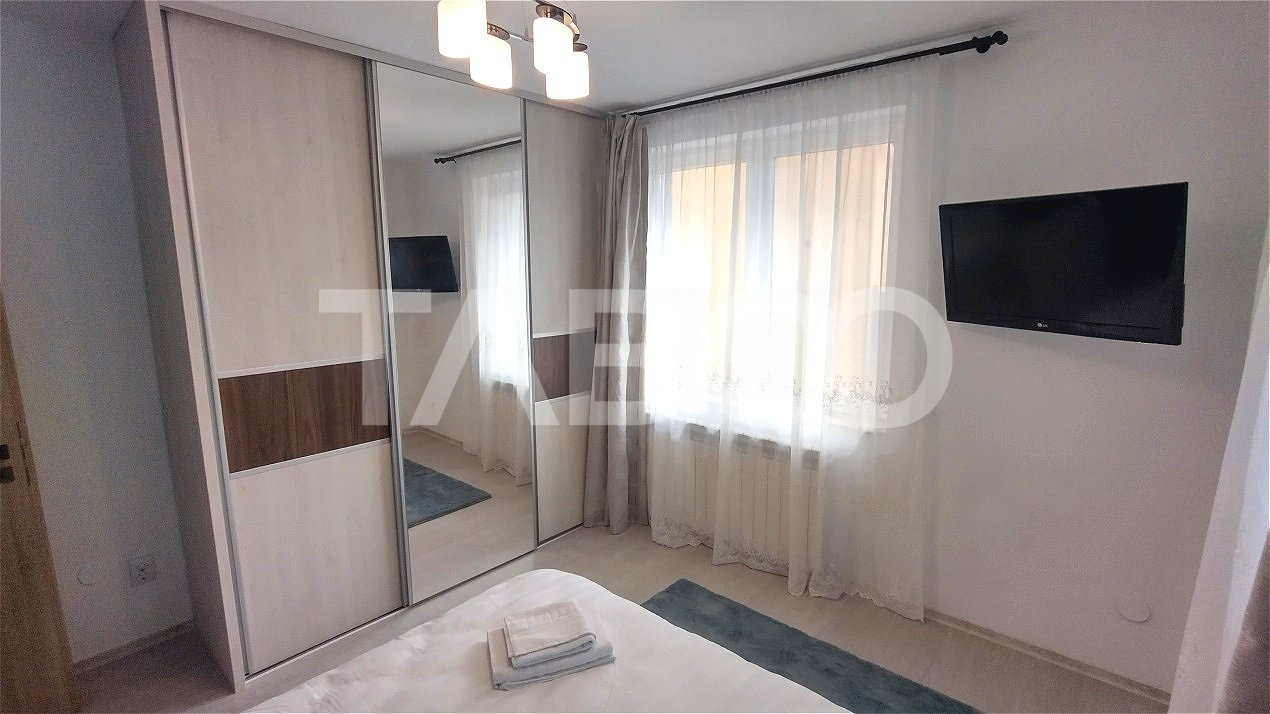 Apartament 2 camere de inchiriat parcare si balcon Strand Sibiu