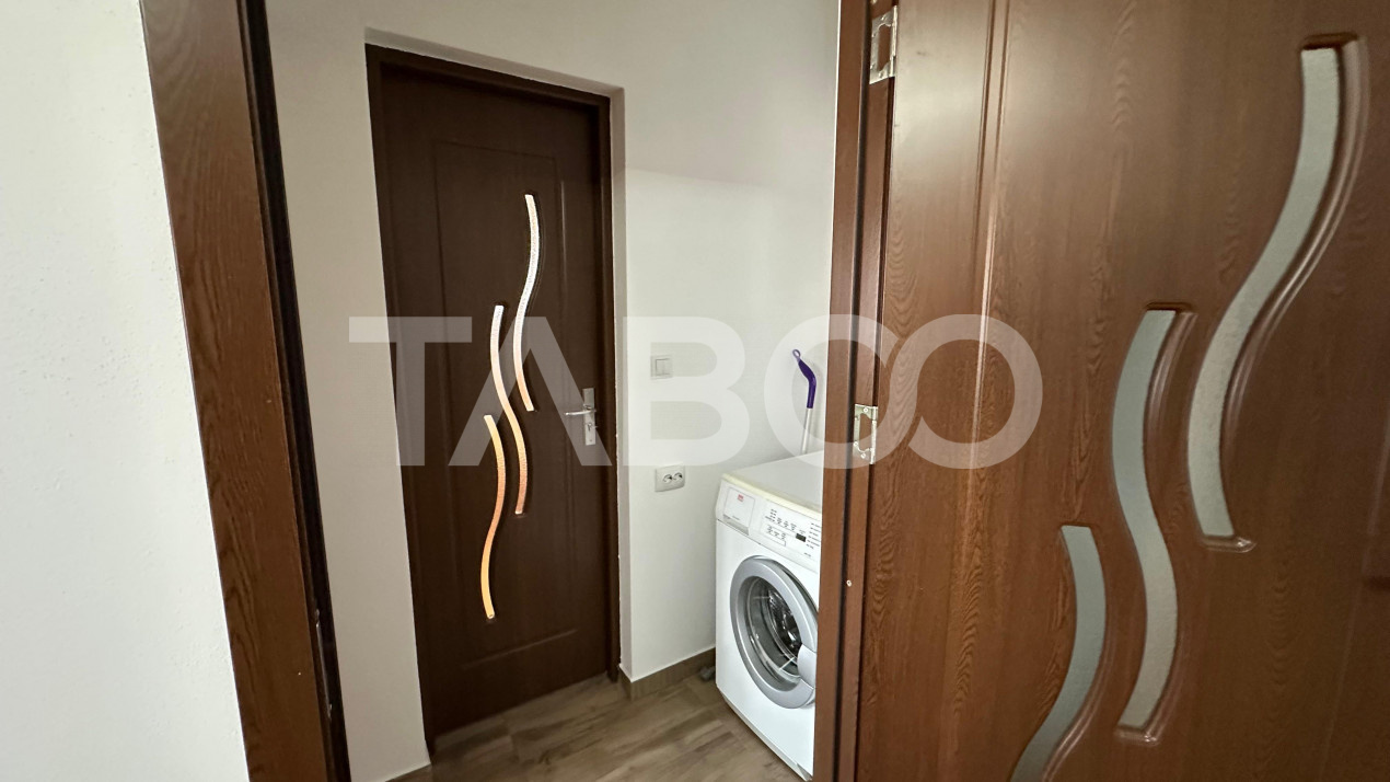 Apartament 2 camere de inchiriat zona Turnisor Sibiu 70 mpu si balcon 