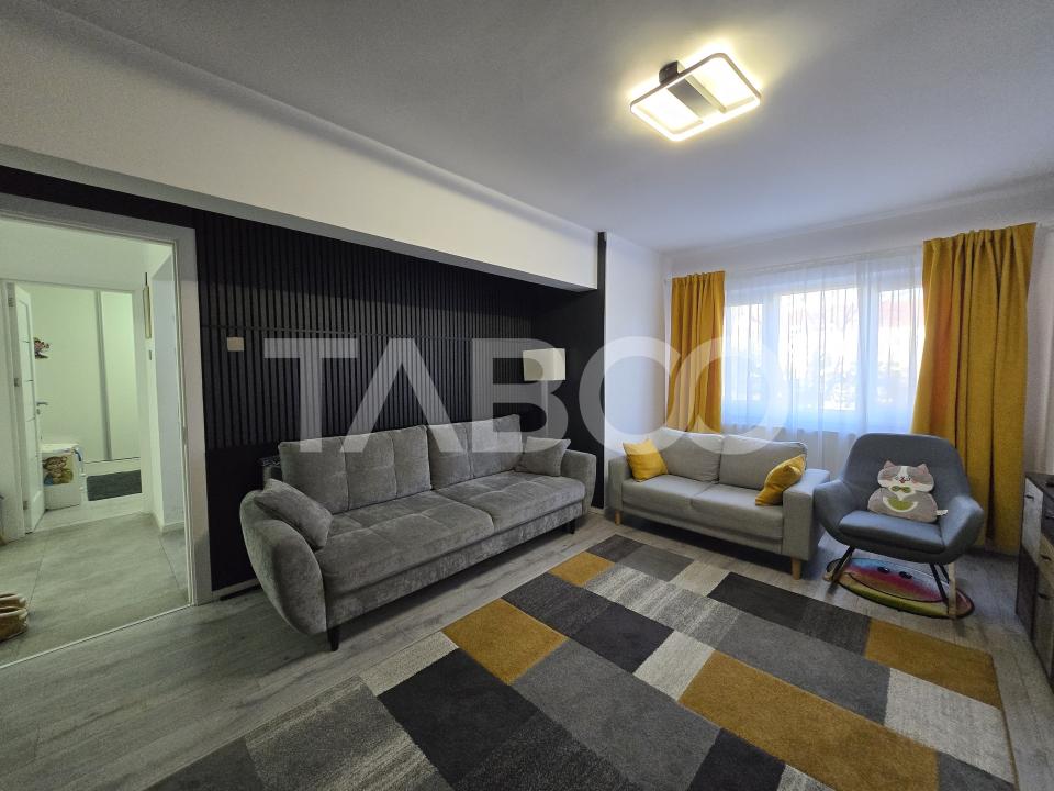 Apartament 2 camere de vanzare 51mp decomandat zona Vasile Aaron Sibiu