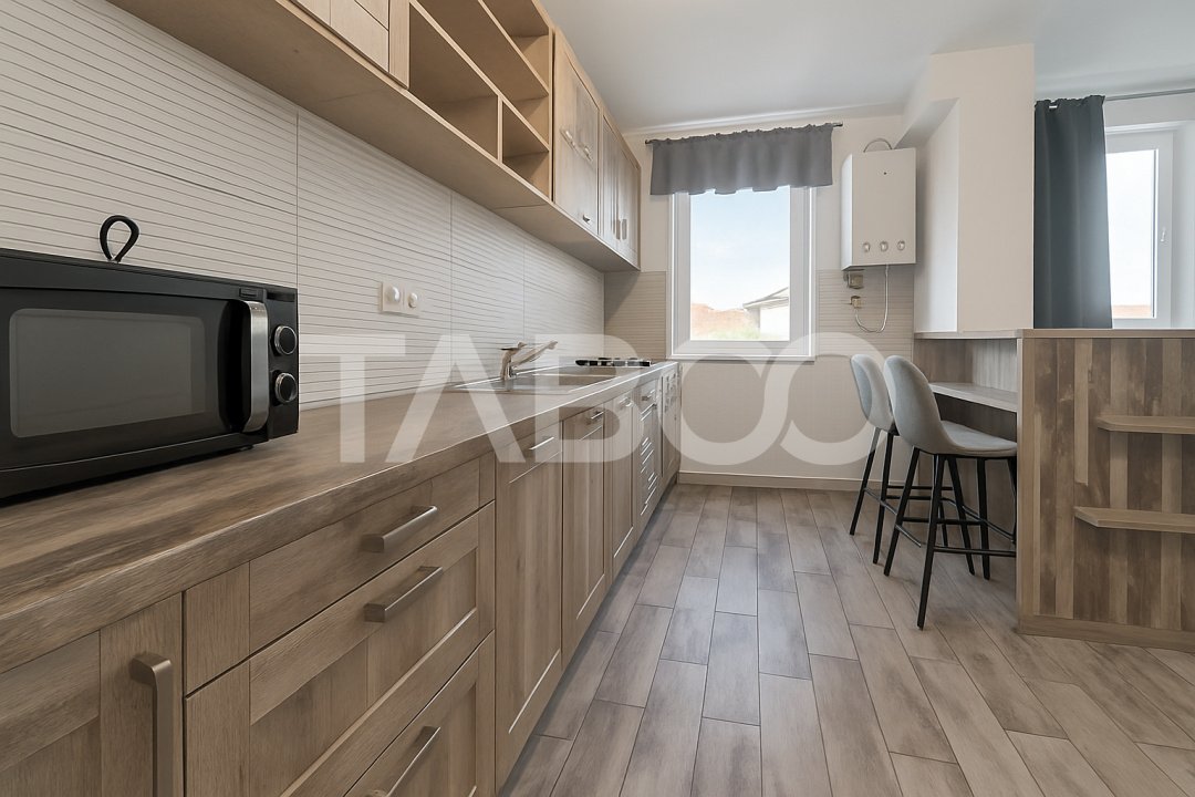 Apartament 2 camere de vanzare etajul 2 Selimbar Octavian Goga