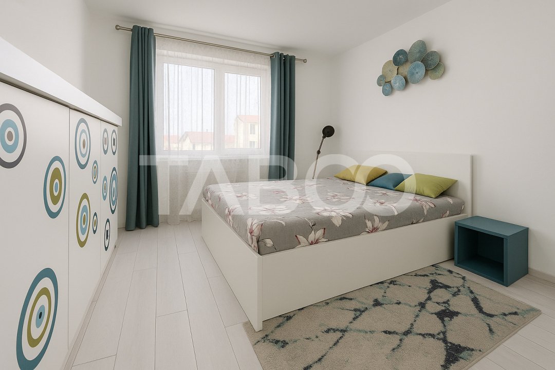 Apartament 2 camere de vanzare etajul 2 Selimbar Octavian Goga