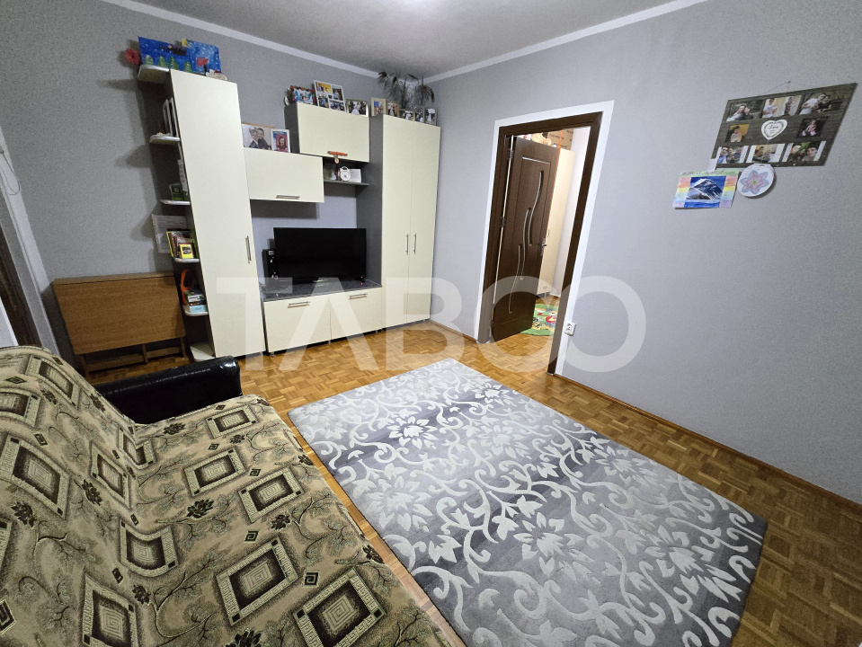 Apartament 2 camere de vanzare mobilat Mihai Viteazul Cedonia Sibiu