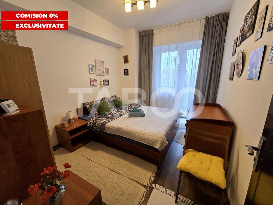 Apartament 2 camere etaj 2 balcon lift Doamna Stanca Sibiu Comision 0 in Sibiu - Mihai Viteazu
