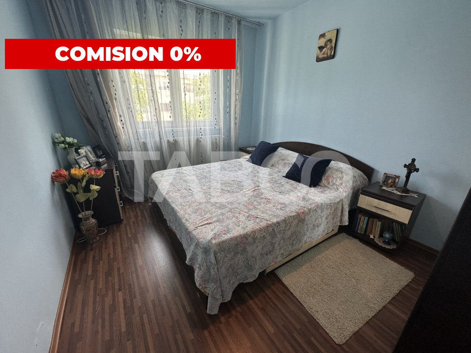 Apartament 2 camere etaj 3 complet mobilat si utilat Zona Plopului in Fagaras - Plopului