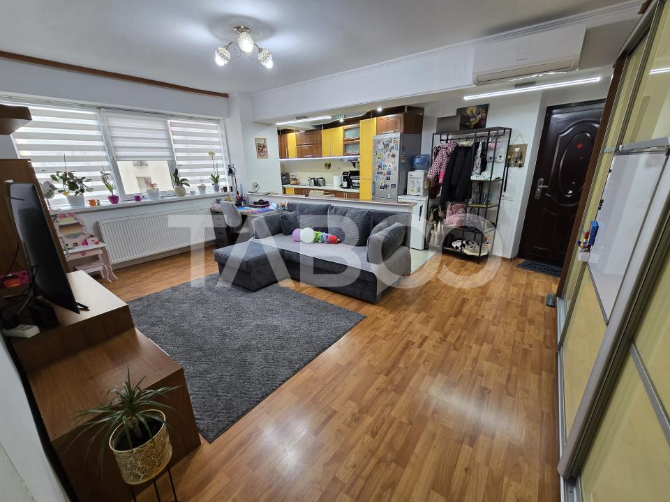 Apartament 2 camere etaj intermediar 1 mobilat lift Turnisor Sibiu in Sibiu - Agricultorilor