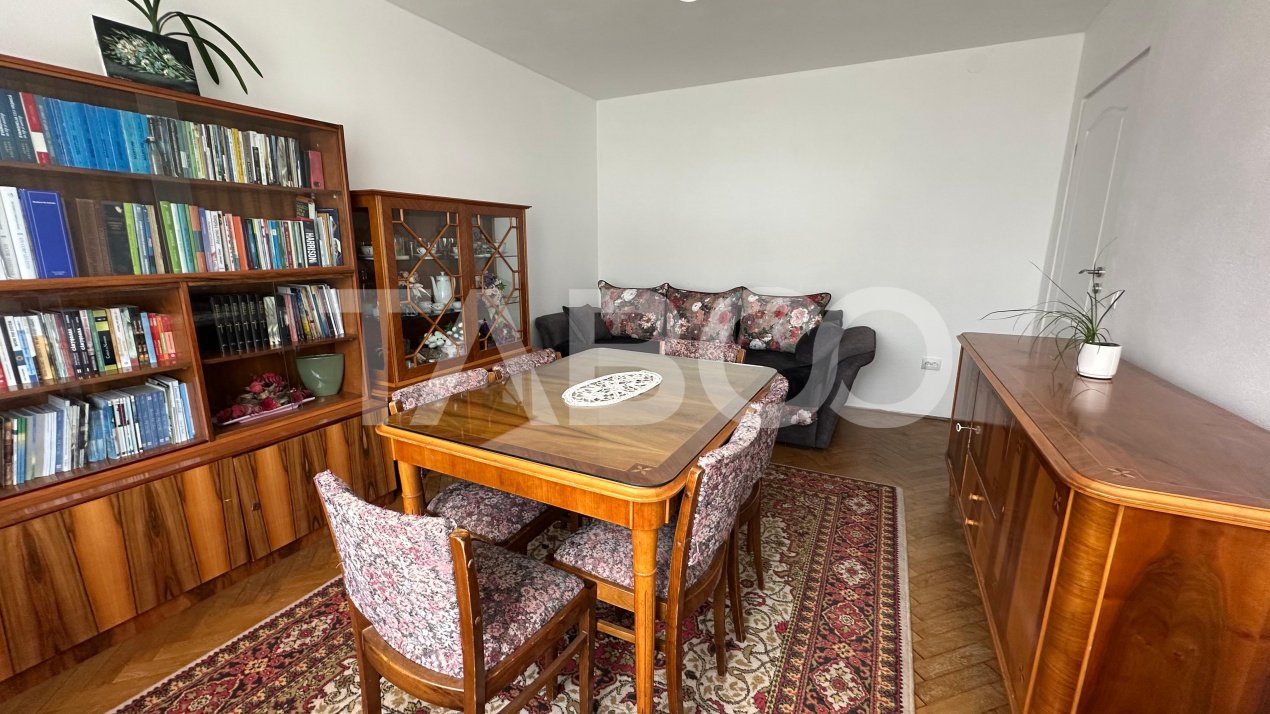 Apartament 2 camere mobilat utilat 45 mpu zona Terezian Sibiu