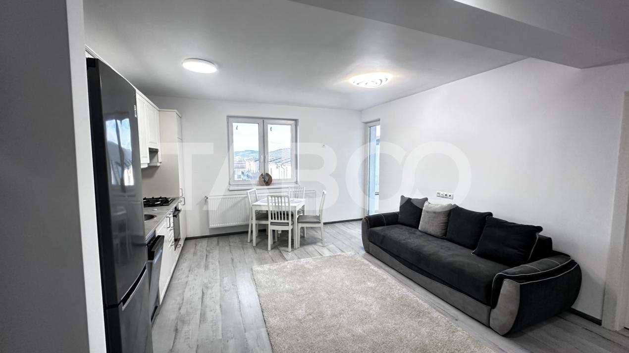Apartament 2 camere mobilate utilate parcare prima inchiriere Selimbar in Sibiu - Ion Ratiu