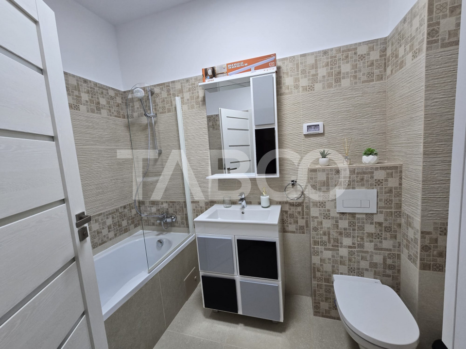 Apartament 2 camere modern mobilat utilat 57mp Valleta Park Sibiu