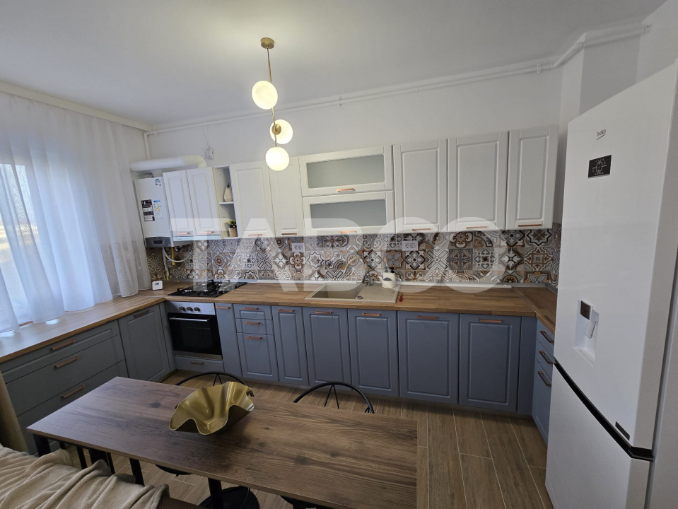 Apartament 2 camere modern mobilat utilat 57mp Valleta Park Sibiu