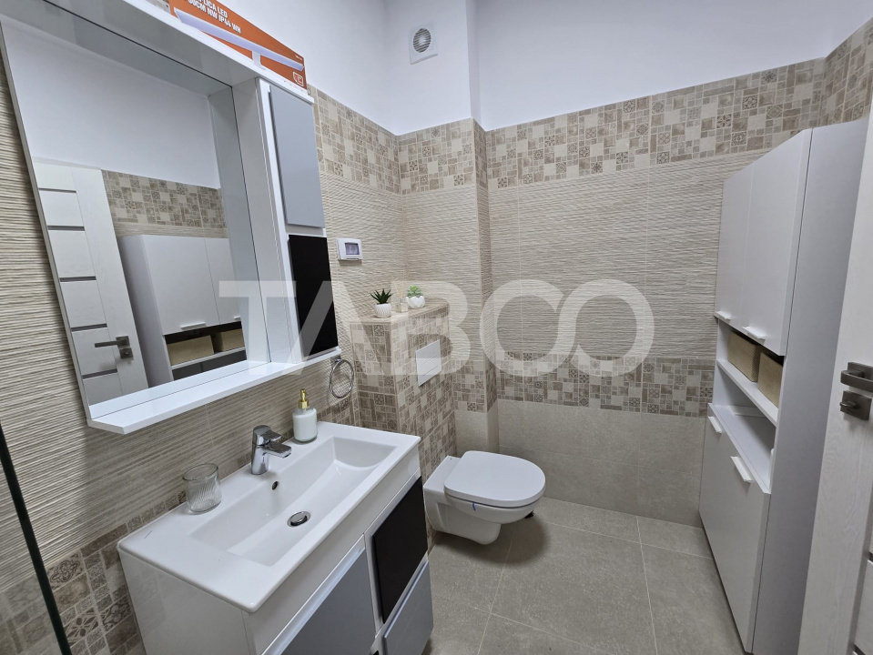 Apartament 2 camere modern mobilat utilat 57mp Valleta Park Sibiu