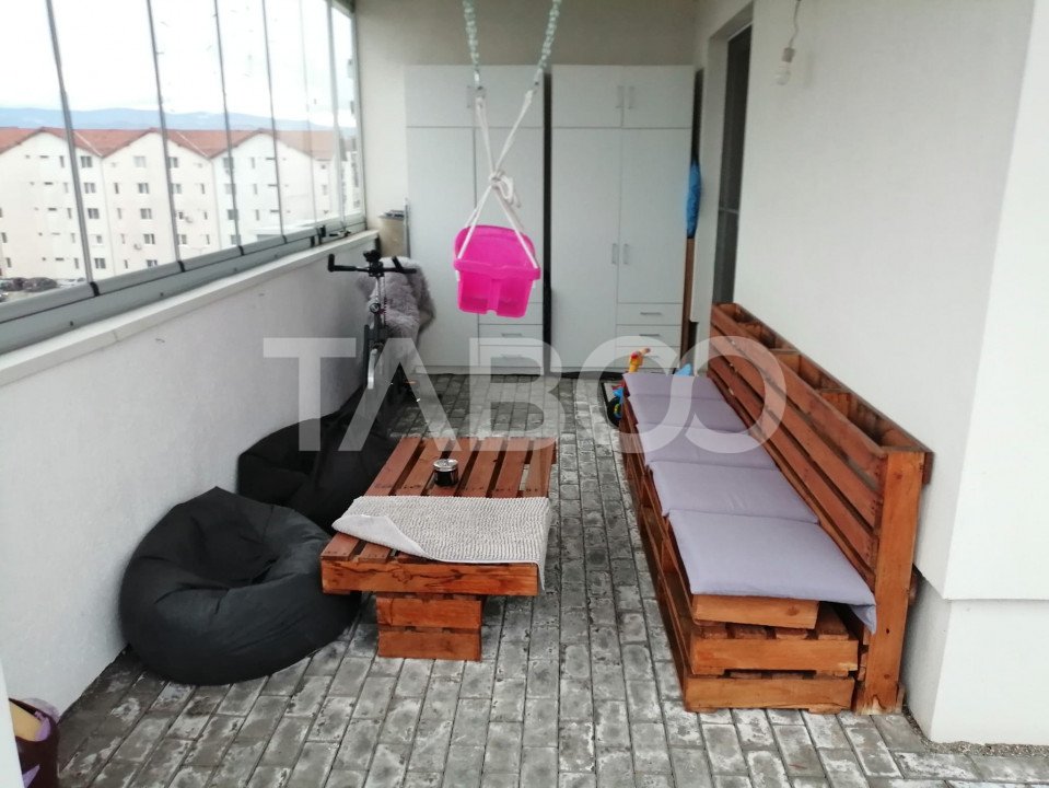 Apartament 2 camere terasa 40mp loc parcare boxa depozitare Turnisor