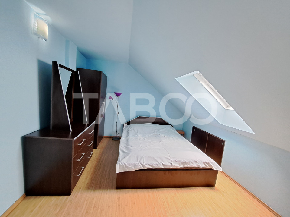 Apartament 3 camere 2 bai 80 mp utili mobilat si utilat zona Terezian
