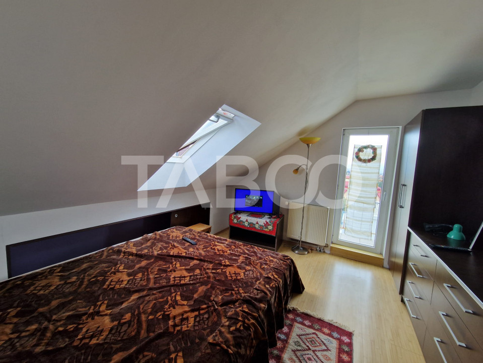 Apartament 3 camere 2 bai 80 mp utili mobilat si utilat zona Terezian
