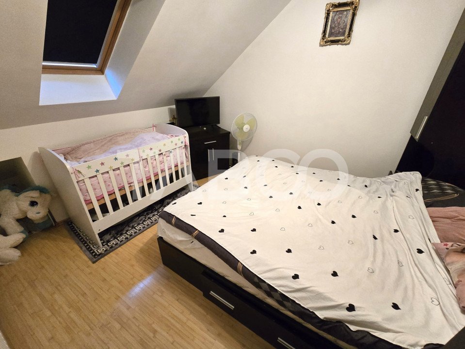 Apartament 3 camere 2 bai mobilat Mihai Viteazu Sibiu comision 0