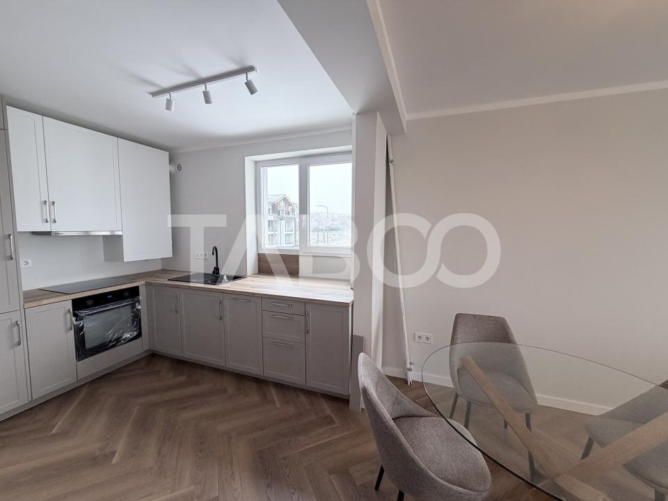 Apartament 3 camere 2 bai terasa la prima inchiriere in DaVinci Sibiu