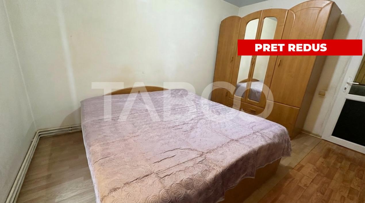Apartament 3 camere  2 balcoane etaj intermediar Terezian Sibiu