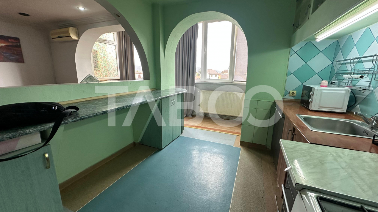 Apartament 3 camere  2 balcoane etaj intermediar Terezian Sibiu