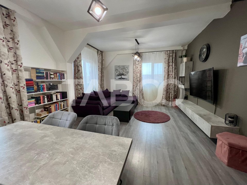 Apartament 3 camere 64 mpu balcon mobilat utilat zona Mihai Viteazul 