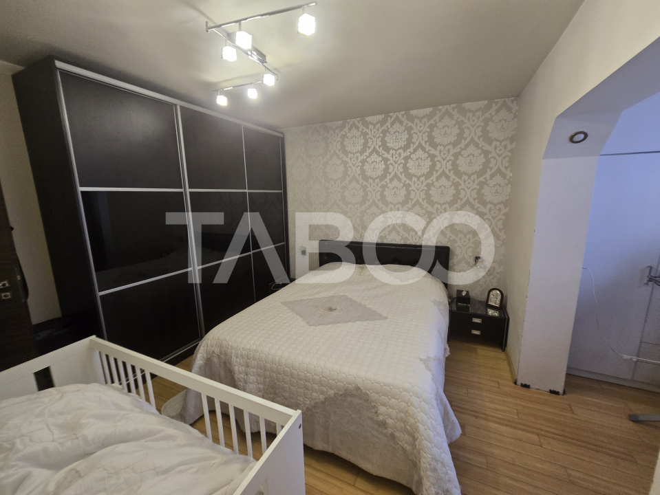 Apartament 3 camere 64mpu etaj intermediar 1 zona Turnisor Sibiu