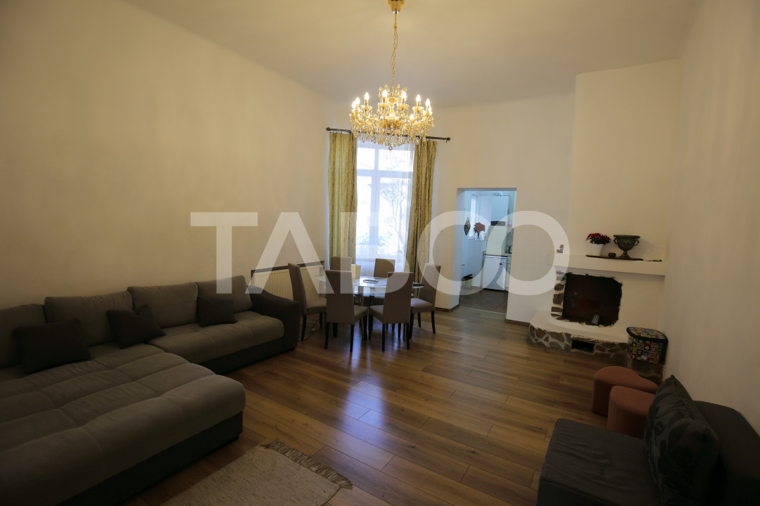 Apartament 3 camere 77mp de inchiriat cu parcare Ultracentral Sibiu
