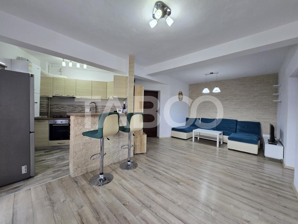 Apartament 3 camere de inchiriat decomandat 60mp zona Turnisor Sibiu in Sibiu - Ogorului