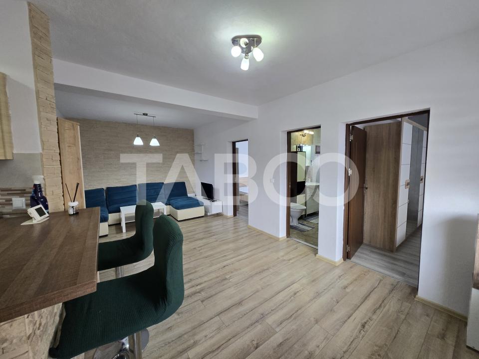 Apartament 3 camere de inchiriat decomandat 60mp zona Turnisor Sibiu